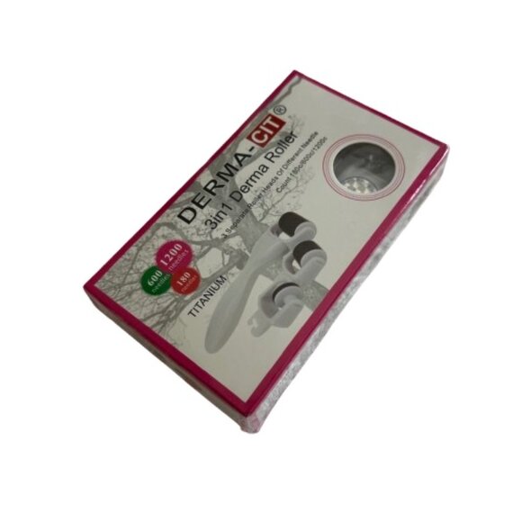 New In The Original Box DERMA - CIT: 3-in-1 Derma Roller with Titanium Needle - Picture 8 of 10